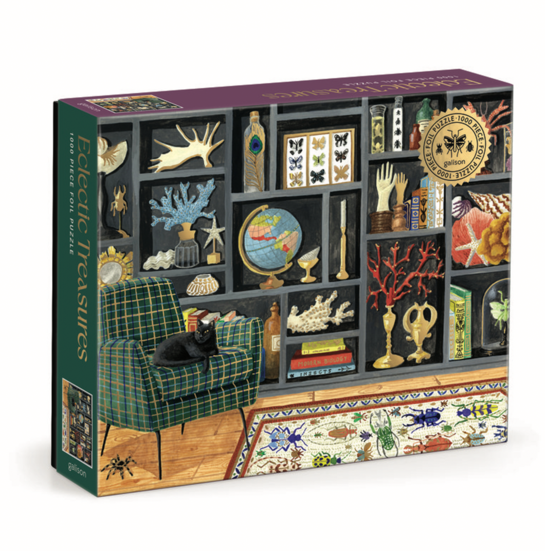 Eclectic Treasures 1000 Piece Foil Puzzle