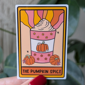 The Pumpkin Spice Sticker