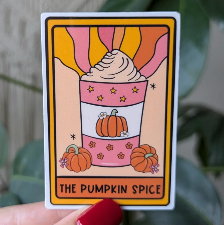 The Pumpkin Spice Sticker