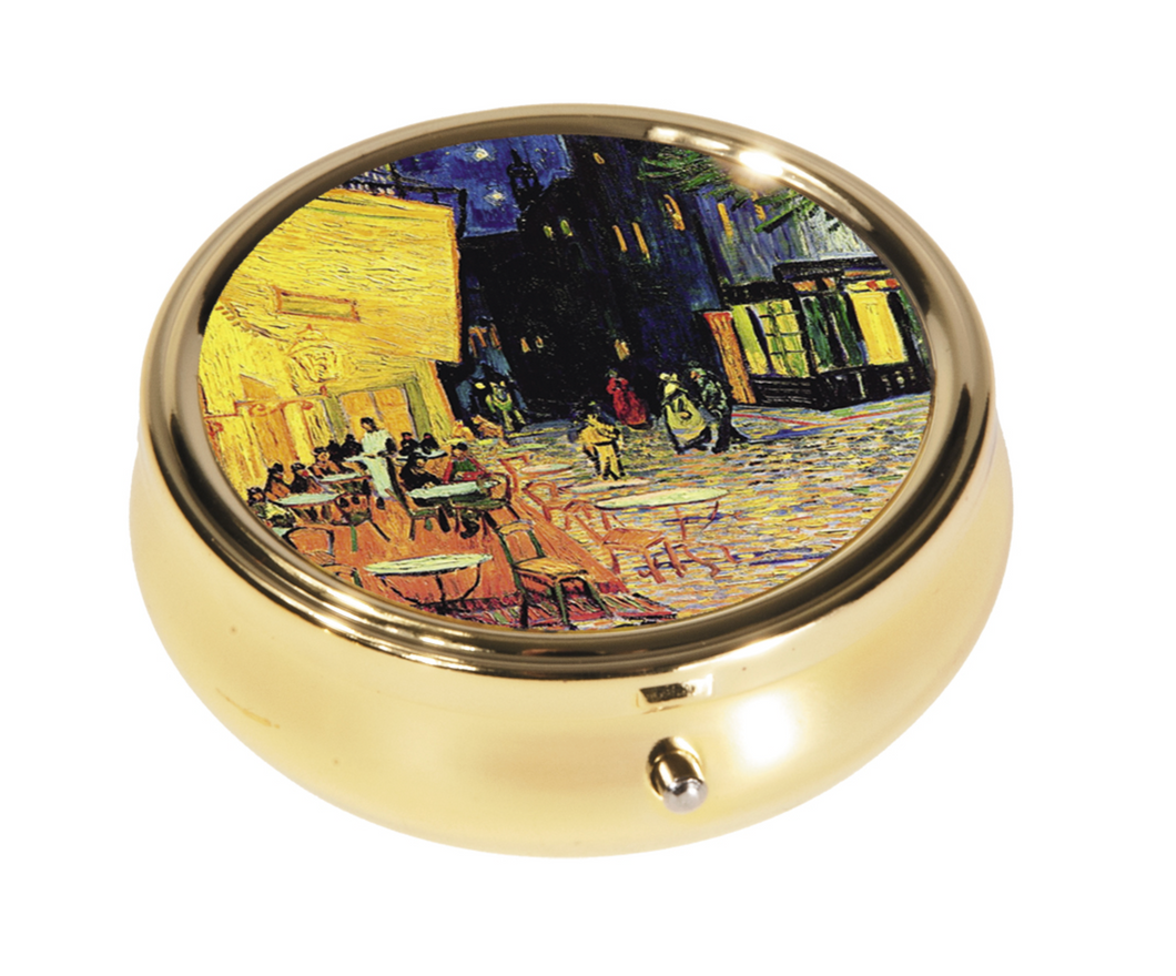 Van Gogh Café At Night Pill Box