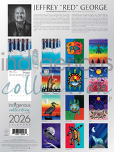 Load image into Gallery viewer, Jeffrey Red George Indigenous Art Wall Calendar
