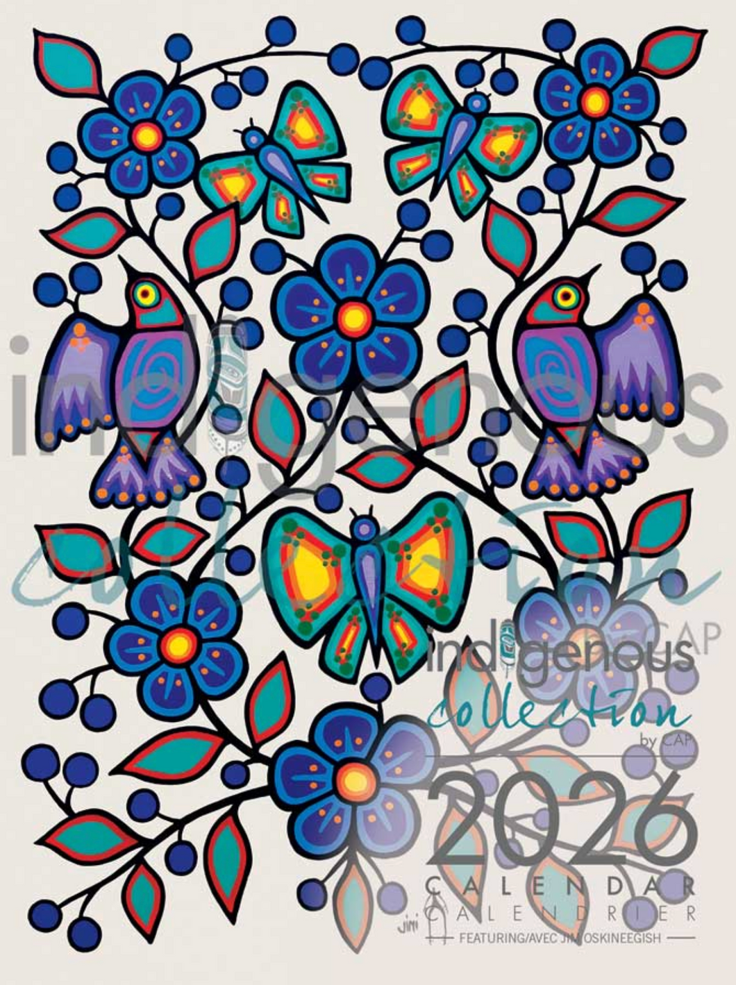 Jim Oskinnegish Indigenous Art Wall Calendar