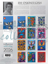 Load image into Gallery viewer, Jim Oskinnegish Indigenous Art Wall Calendar
