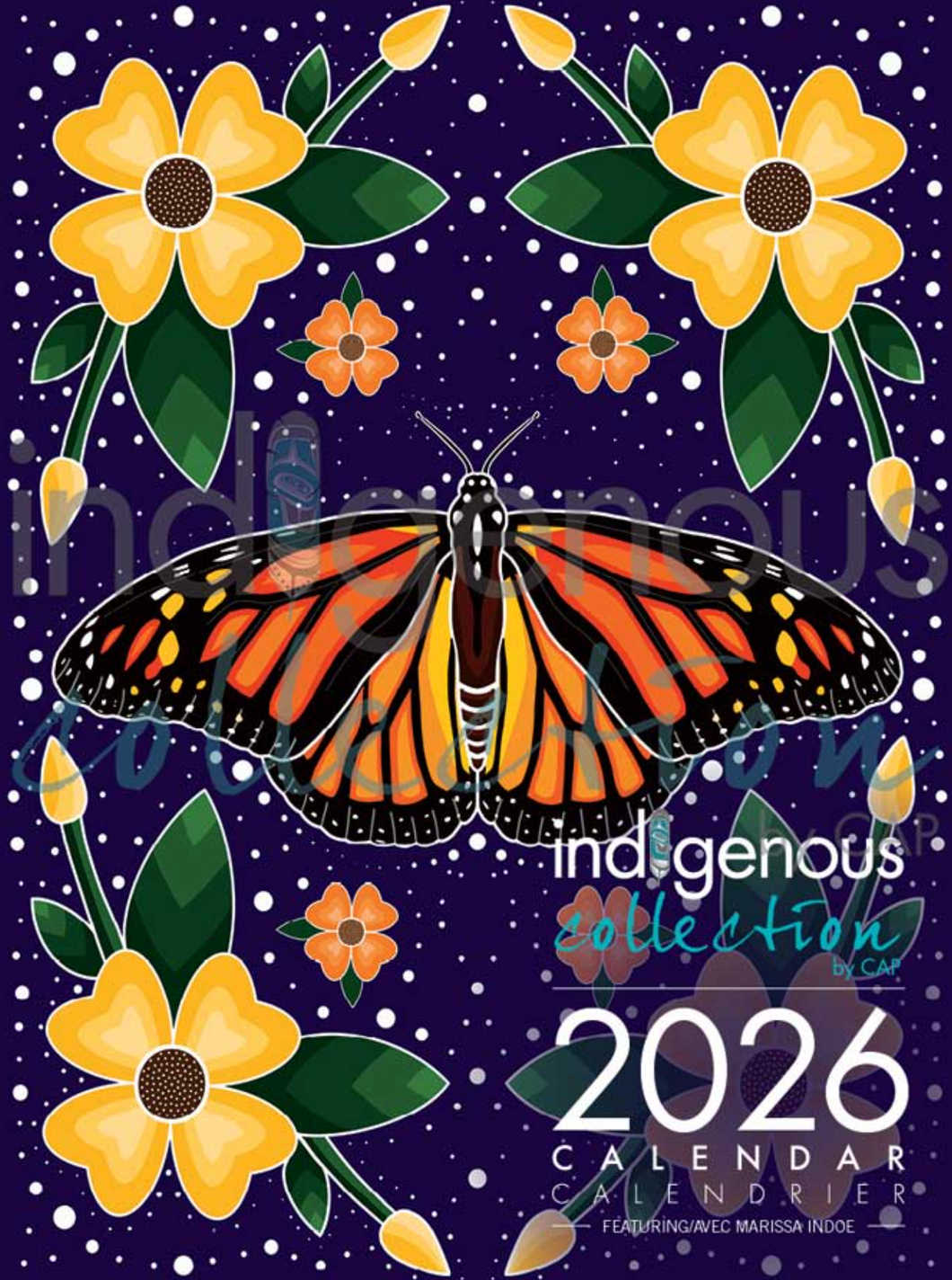 Marissa Indoe Indigenous Art Wall Calendar