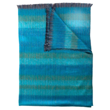 Load image into Gallery viewer, Mood Sea Green Throw Blanket
