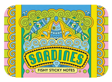 Load image into Gallery viewer, Sardines Fishy Sticky Notes [Nolan Pelletier]
