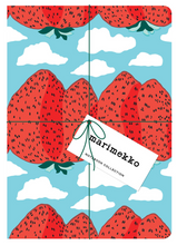 Load image into Gallery viewer, Marimekko Strawberry Notebook Collection
