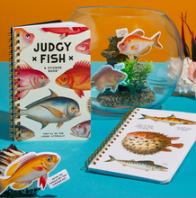 Load image into Gallery viewer, Judgy Fish Sticker Book
