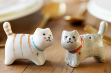 Load image into Gallery viewer, Cat Salt And Pepper Shakers
