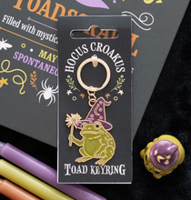 Load image into Gallery viewer, Hocus Croakus Keyring
