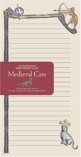 Load image into Gallery viewer, Medieval Cats Notepad
