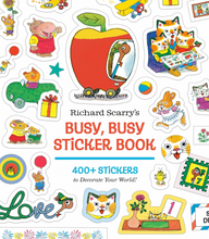 Load image into Gallery viewer, Richard Scarry's Busy, Busy Sticker Book
