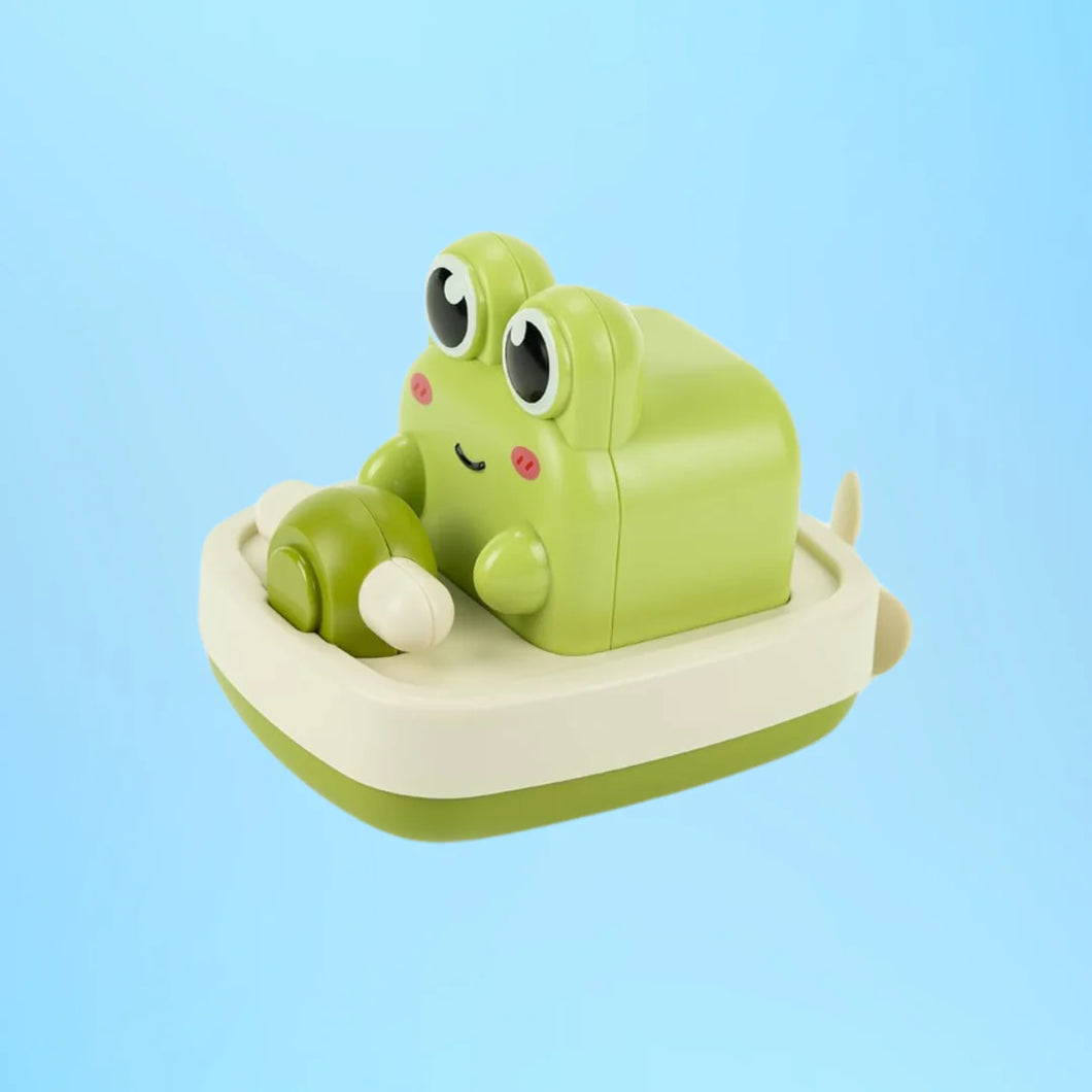 Wind Up Frog In Boat