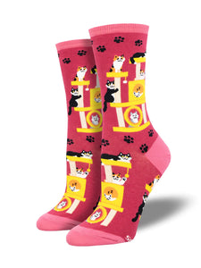 Women's Cool Cats Club Socks