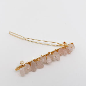 Gemstone Barrette