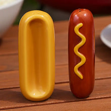 Load image into Gallery viewer, Hot Dog Salt &amp; Pepper Shakers
