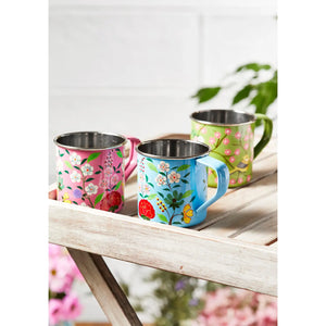 Sanasar Handpainted Enamelled Stainless Steel Mug