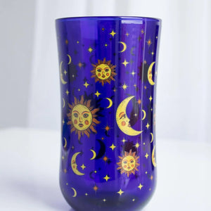 '90s Celestial Style Drinking Glass