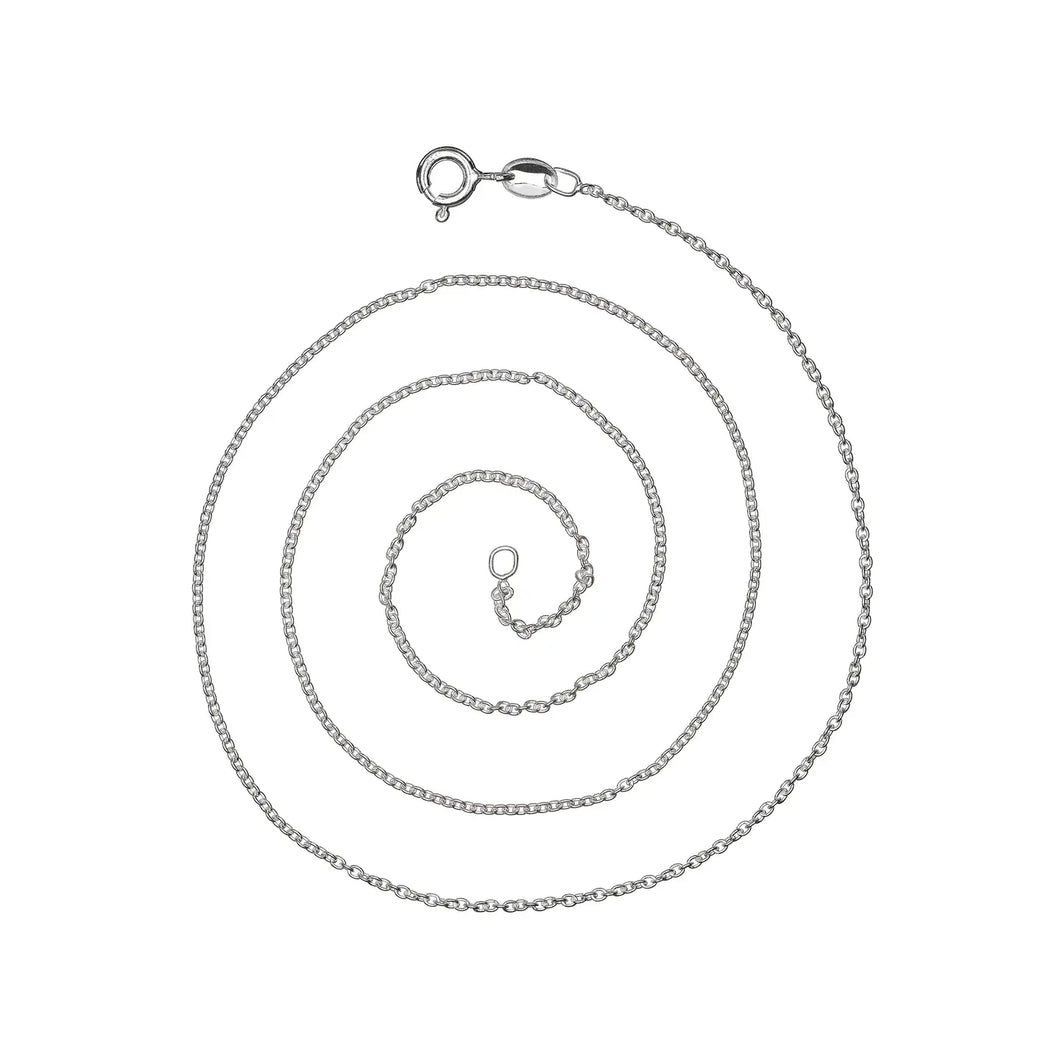 Sterling Silver Cable Chain 1.2 mm gauge {Various Sizes}
