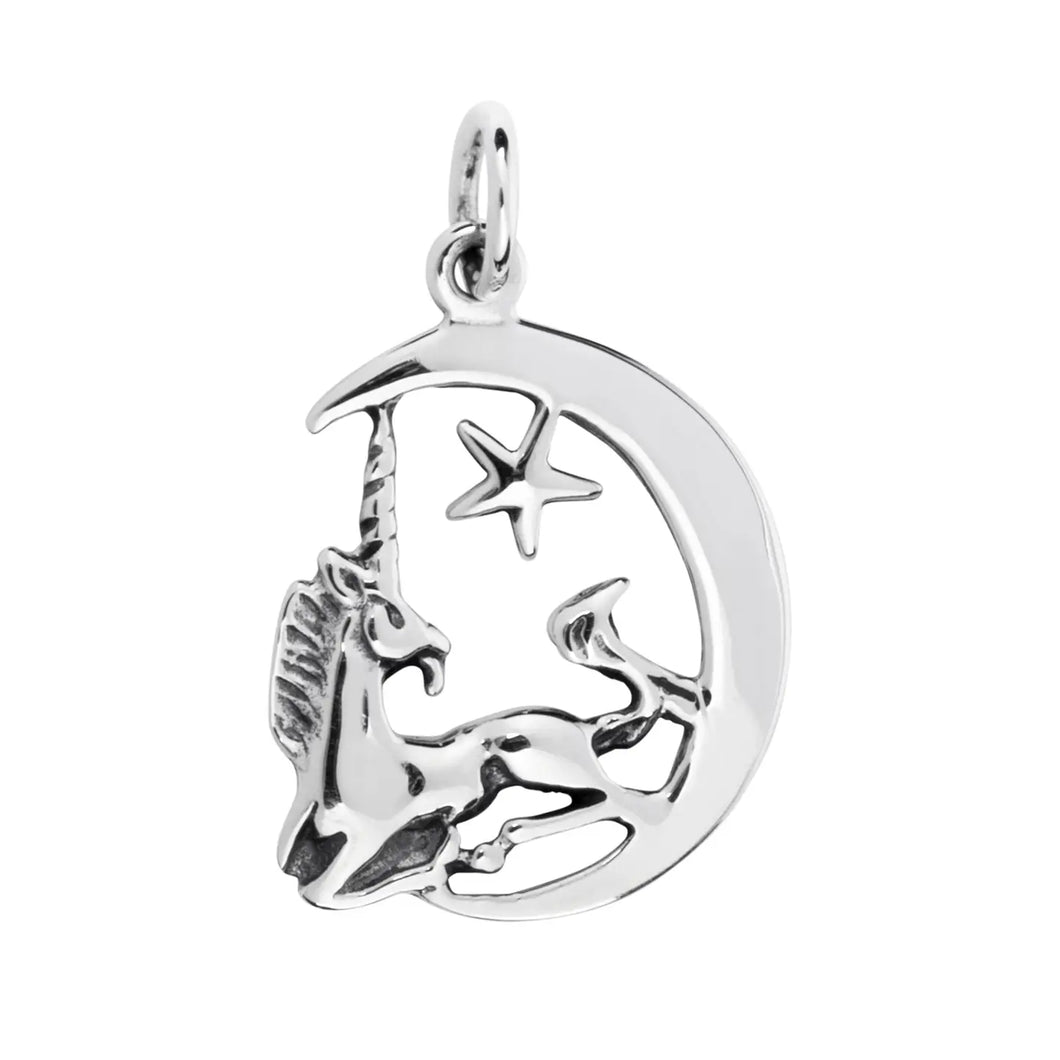 Unicorn Pendant with Chain