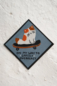 On My Way to Grossly Overreact Cat Patch