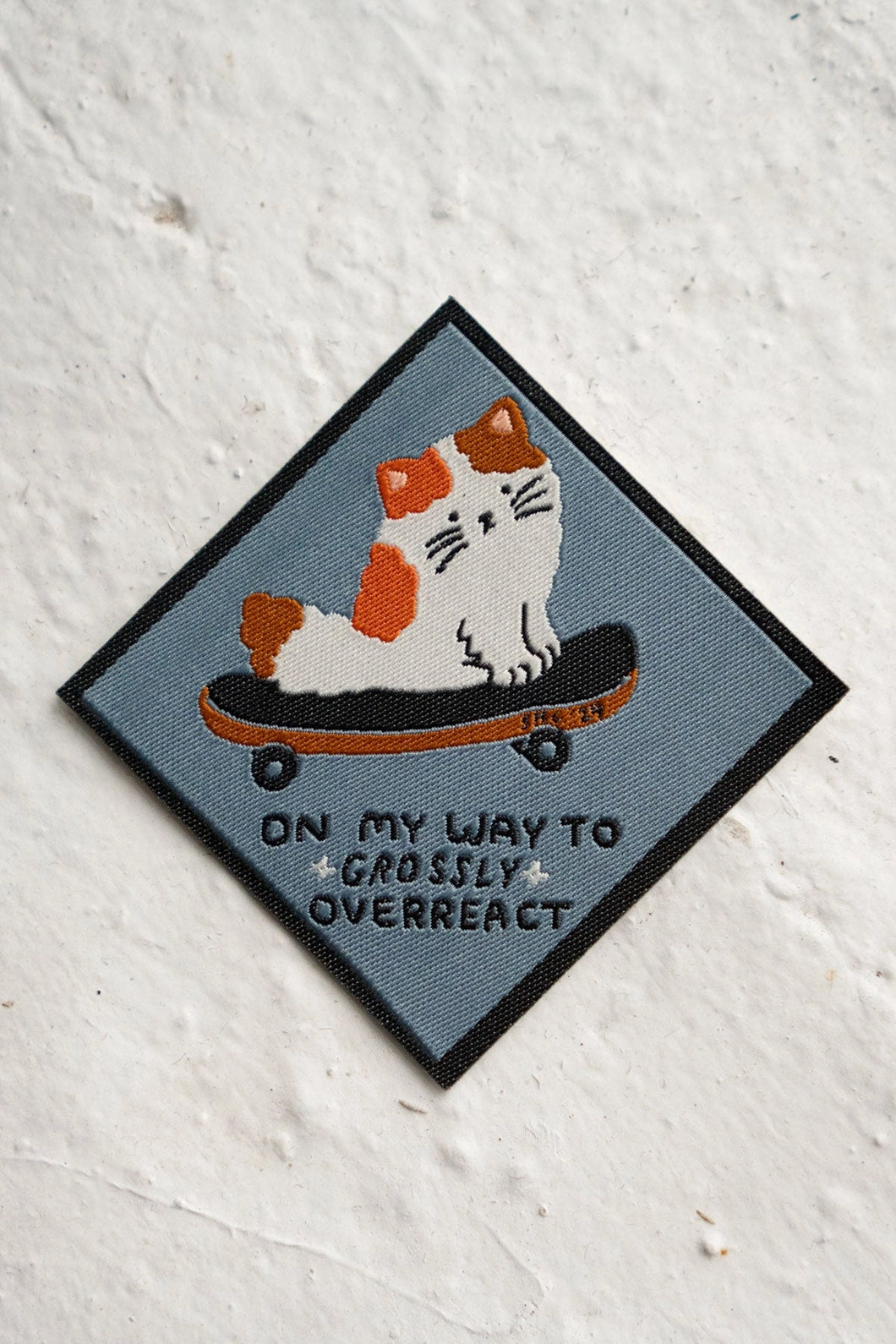 On My Way to Grossly Overreact Cat Patch
