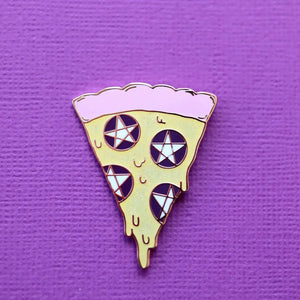 Pentacle Pizza Pin