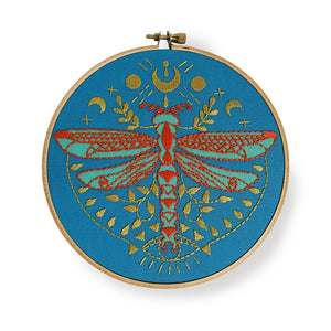 Mystic Dragonfly Embroidery Kit