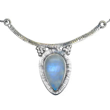 Load image into Gallery viewer, Teardrop Moonstone Necklace (20&quot;)
