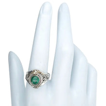 Load image into Gallery viewer, Malachite Poison Ring
