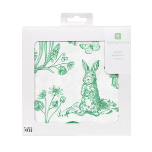 Pierre The Bunny Napkins (20 Pack)