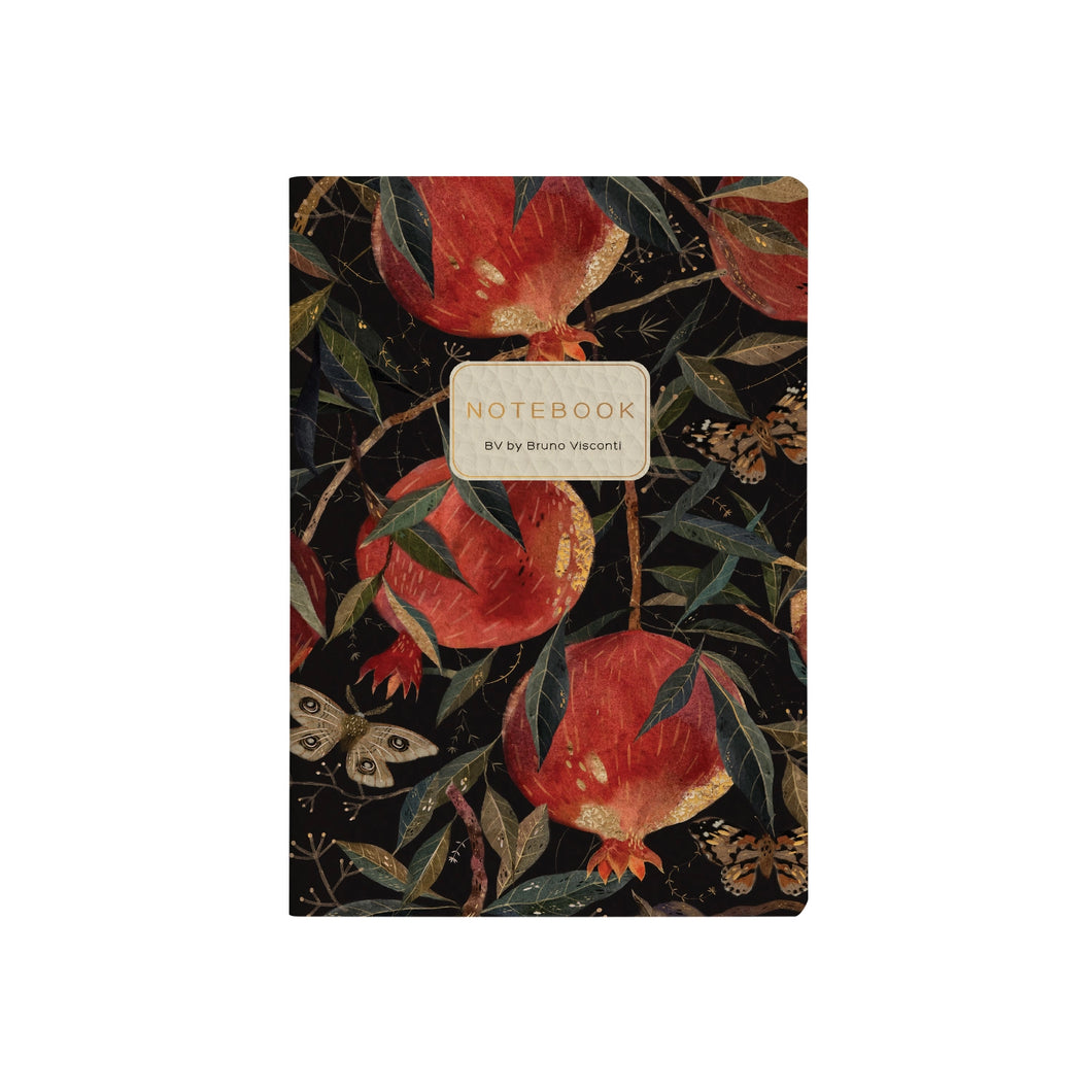 Pom On The Vine Vegan Leather Journal