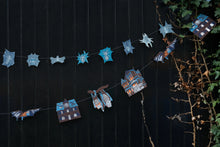 Load image into Gallery viewer, Haunted House Paper Garland
