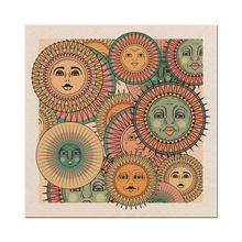Load image into Gallery viewer, Sun Faces Art Print
