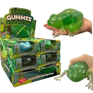 Jumbo Gummy Squishy Frog