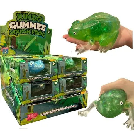 Jumbo Gummy Squishy Frog