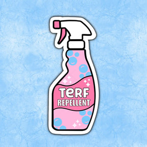 Terf Repellent Sticker