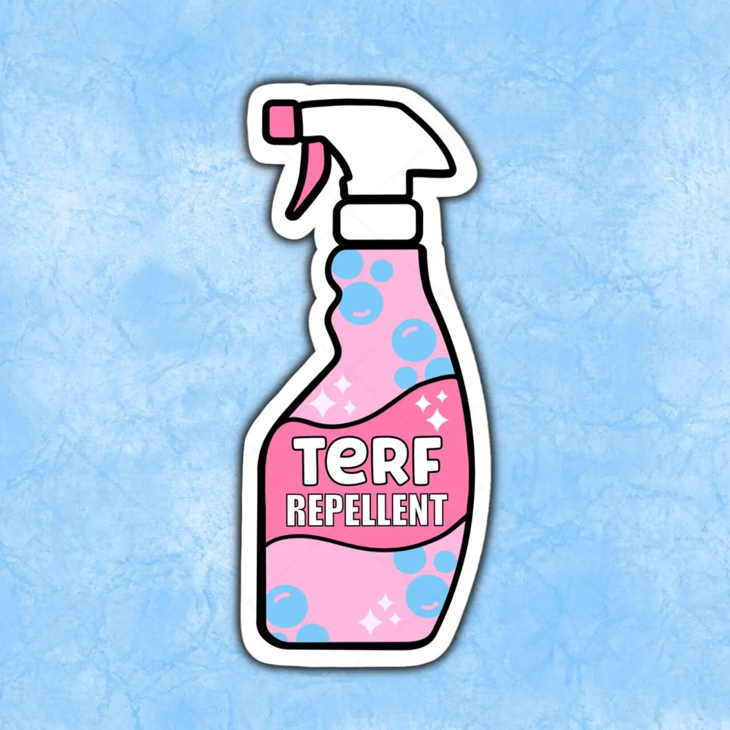 Terf Repellent Sticker