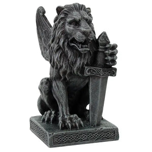 Winged Lion Grotesque Statue (Small)