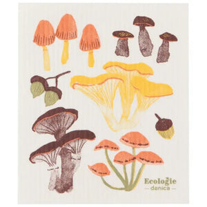 Field Mushrooms Eco Cloth