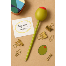 Load image into Gallery viewer, Olive Squishy Pen
