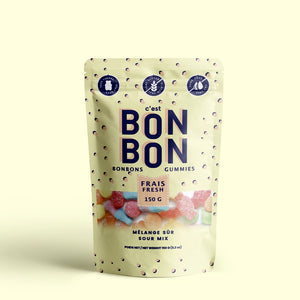 La boîte à bonbons Sour Mix Gummies