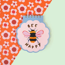 Load image into Gallery viewer, Bee Happy Notepad

