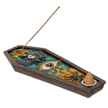 Load image into Gallery viewer, Gothic Coffin Incense Burner
