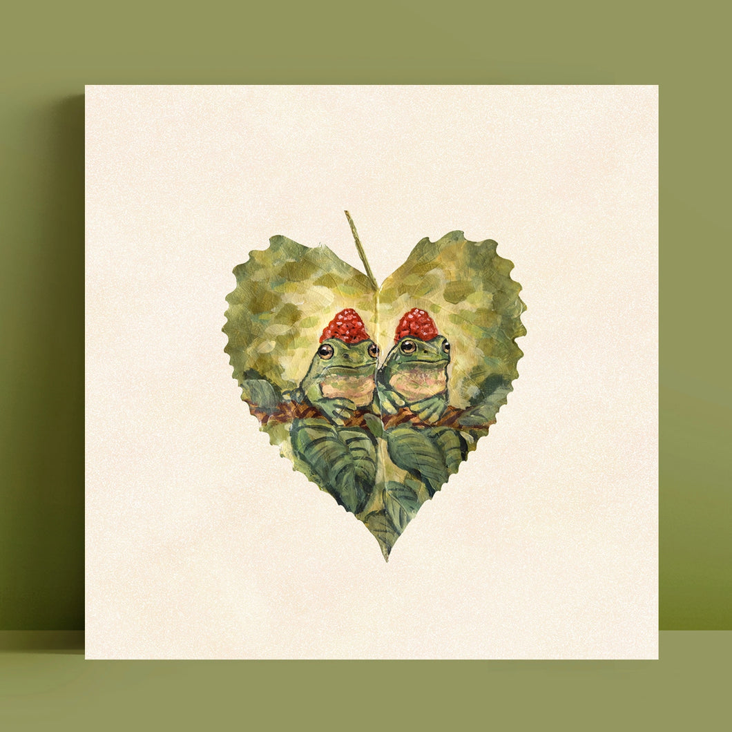 Frogs Art Print