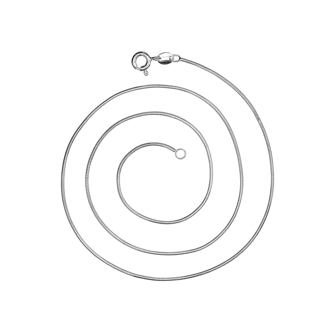 Sterling Silver Snake Chain 1 mm gauge {Various Sizes}