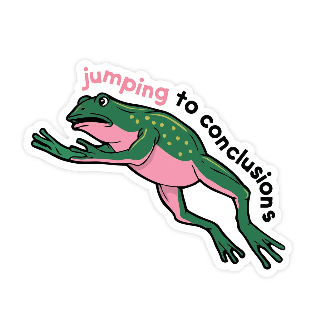 Jumping To Conclusions Magnet