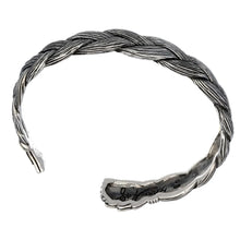 Load image into Gallery viewer, Sweetgrass Sterling Silver Cuff
