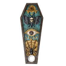 Load image into Gallery viewer, Gothic Coffin Incense Burner
