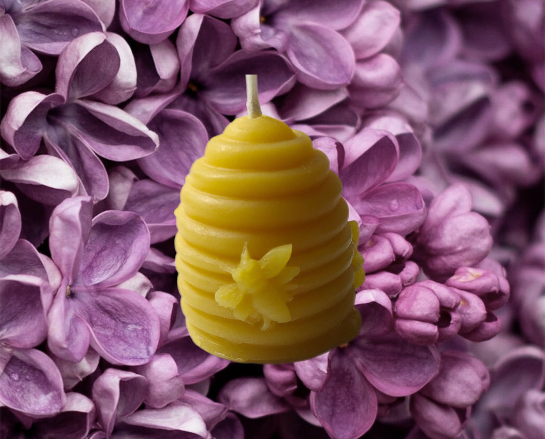 Bee Hive Beeswax Votive